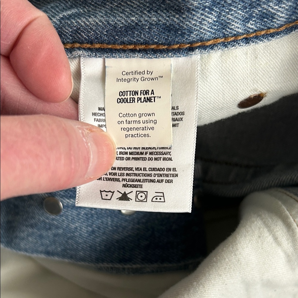 NWT AGOLDE Amryn Boyfriend Jeans in Release. Size 27. - Picture 6 of 16